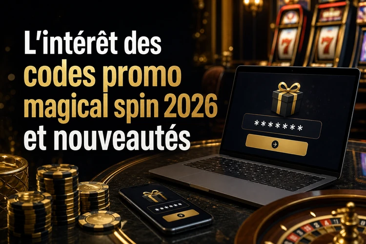 L'intérêt des codes promo magical spin 2026 et nouveautés