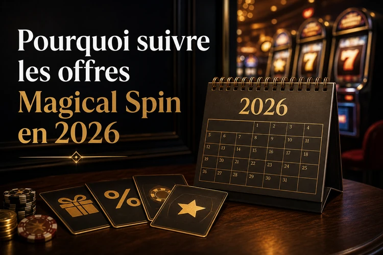 Pourquoi suivre les offres Magical Spin en 2026