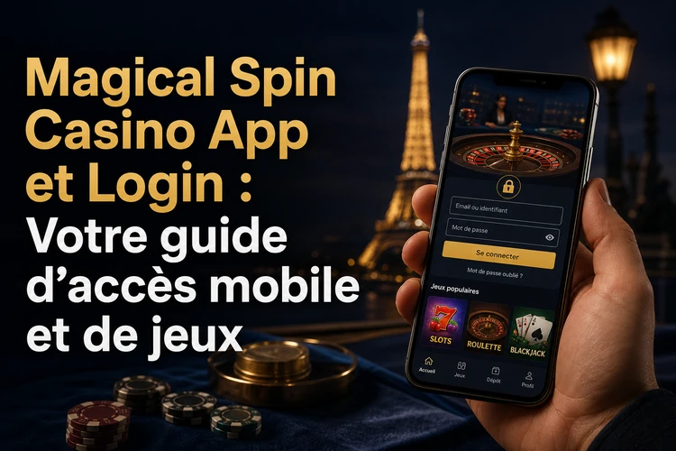 App Magical Spin et Login: Votre guide d'accès mobile et de jeux